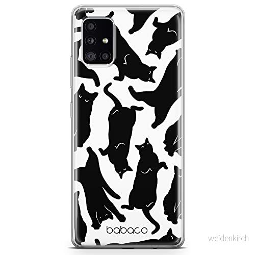 ERT GROUP mobiltelefonfodral för Samsung A51 originalt och officiellt licensierat Babaco mönster Cats 005 optimalt anpassad till formen på mobiltelefonen, fodral tillverkad av TPU plast 5905131100368