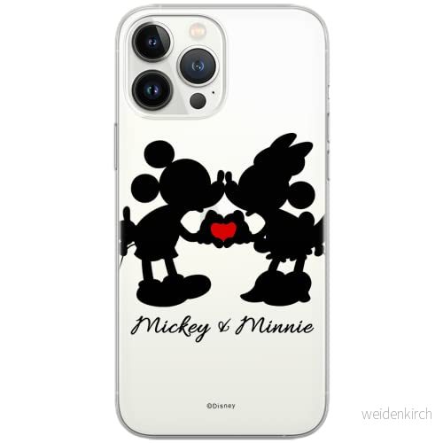 ERT GROUP mobiltelefonfodral för Samsung S21 PLUS originalt och officiellt licensierat Disney mönster Mickey & Minnie 003 optimalt anpassad till formen på mobiltelefonen, gedeeltelijk transparant 5903932288056