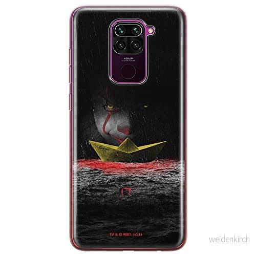 ERT GROUP mobiltelefonfodral för Xiaomi REDMI NOTE 9 originalt och officiellt licensierat Horror mönster It 002 optimalt anpassad till formen på mobiltelefonen, fodral tillverkad av TPU plast 5905131948571