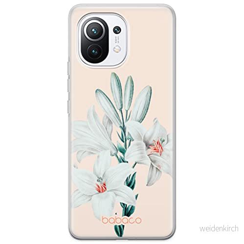 ERT GROUP mobiltelefonfodral för Xiaomi 11 originalt och officiellt licensierat Babaco mönster Flowers 039 optimalt anpassad till formen på mobiltelefonen, fodral tillverkad av TPU plast 5905131306470