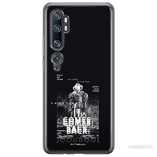 ERT GROUP mobiltelefonfodral för Xiaomi MI NOTE 10 / PRO originalt och officiellt licensierat Horror mönster It 017 anpassad till formen på mobiltelefonen, fodral tillverkad av TPU plast 5905131992871