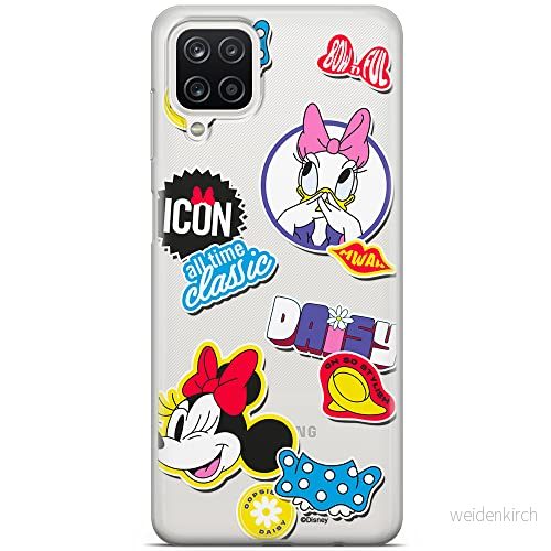 ERT GROUP mobiltelefonfodral för Samsung A12 / M12 F12 originalt och officiellt licensierat Disney mönster Minnie 067 optimalt anpassad till formen på mobiltelefonen, gedeeltelijk transparant 5905131811837