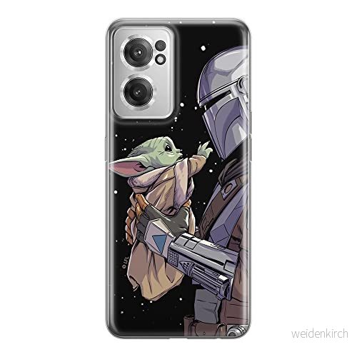 ERT GROUP mobiltelefonfodral för Oneplus NORD CE 2 originalt och officiellt licensierat Star Wars mönster Baby Yoda 019 optimalt anpassad till formen på mobiltelefonen, fodral tillverkad av TPU plast 5905511290610