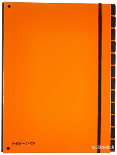 Pagna pultorn 12 delar, orange 4013951007086