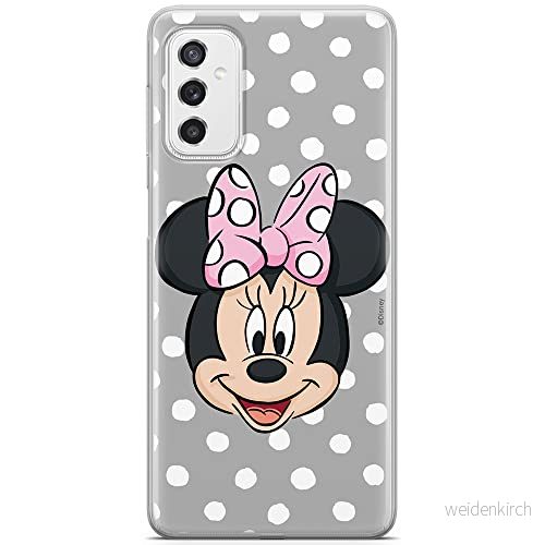 ERT GROUP mobiltelefonfodral för Samsung M52 5G originalt och officiellt licensierat Disney mönster Minnie 057 optimalt anpassad till formen på mobiltelefonen, fodral tillverkad av TPU plast 5904805487323