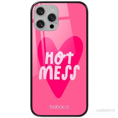ERT GROUP mobiltelefonfodral för Apple Iphone 13 PRO originalt och officiellt licensierat Babaco mönster Hot Mess 001 tillverkad av härdat glas, skyddsfodral 5904805880247