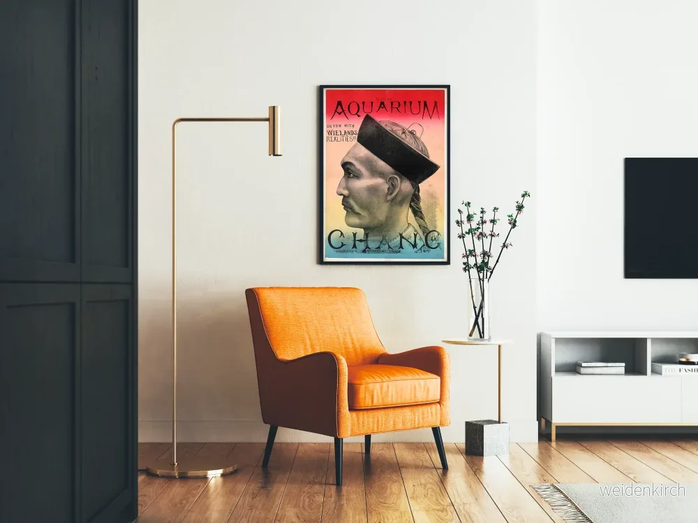 Vintageposter Royal Aquarium Chang - Profilporträtt - Bild 2