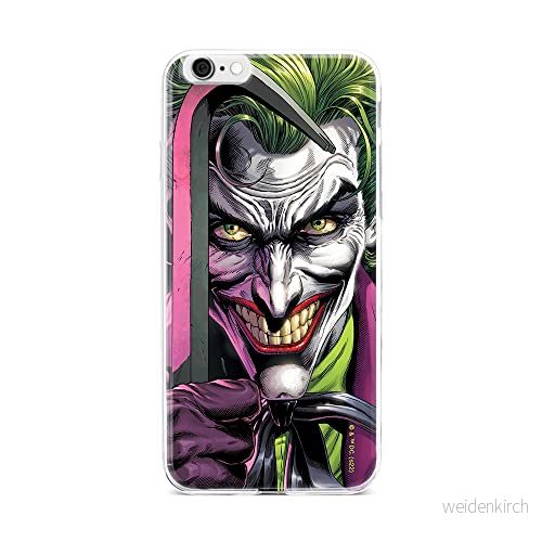 ERT GROUP mobiltelefonfodral för Iphone 6 PLUS originalt och officiellt licensierat DC mönster Joker 014 optimalt anpassad till formen på mobiltelefonen, fodral tillverkad av TPU plast 5905131562500