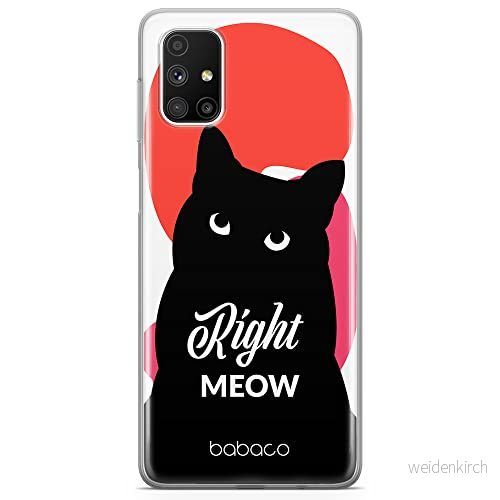ERT GROUP mobiltelefonfodral för Samsung M51 originalt och officiellt licensierat Babaco mönster Cats 004 optimalt anpassad till formen på mobiltelefonen, fodral tillverkad av TPU plast 5905131114136