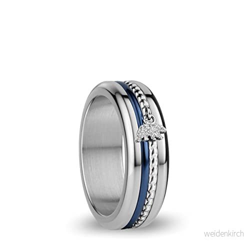 BERING kvinnlig Ringkombination Storlek 10 polerat silver Seine 5710718257003