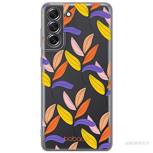 ERT GROUP mobiltelefonfodral för Samsung S21 FE originalt och officiellt licensierat Babaco mönster Plants 007 optimalt anpassad till formen på mobiltelefonen, gedeeltelijk transparant 5903932984323