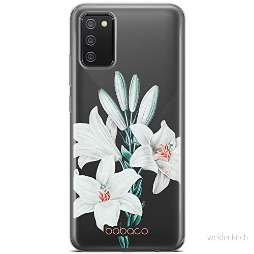 ERT GROUP mobiltelefonfodral för Samsung A02S originalt och officiellt licensierat Babaco mönster Flowers 039 optimalt anpassad till formen på mobiltelefonen, gedeeltelijk transparant 5905131308559