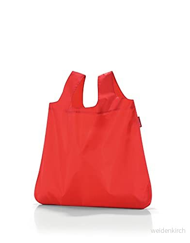 AO3004 Mini Maxi Shopper ficka röd gymväska dam storlek enfärgad 4012013511493