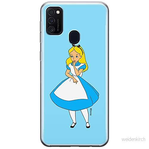 ERT GROUP mobiltelefonfodral för Samsung M21 / M30S originalt och officiellt licensierat Disney mönster Alice 010 optimalt anpassad till formen på mobiltelefonen, fodral tillverkad av TPU plast 5905131191359