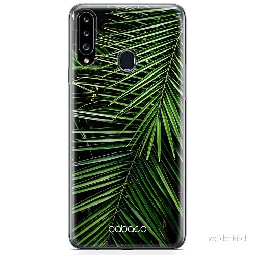 ERT GROUP mobiltelefonfodral för Samsung A20S originalt och officiellt licensierat Babaco mönster Plants 002 optimalt anpassad till formen på mobiltelefonen, fodral tillverkad av TPU plast 5904805437830
