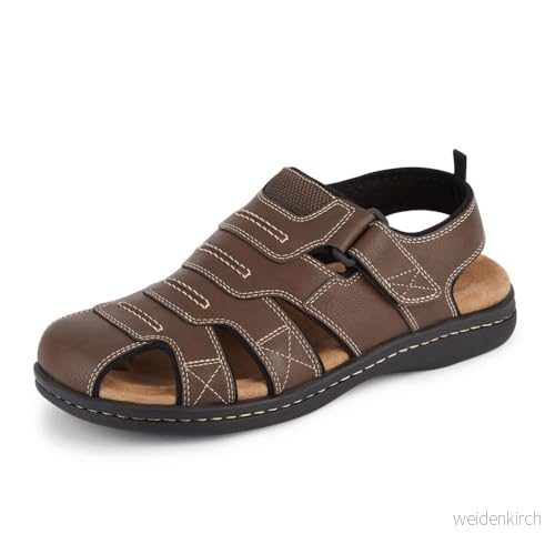 Dockers mäns Searose Fisherman Sandal, Briar, 44.5 EU Bred 31042645638