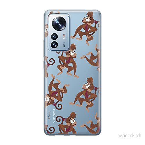 ERT GROUP mobiltelefonfodral för Xiaomi 12 PRO originalt och officiellt licensierat Disney mönster Abu 001 optimalt anpassad till formen på mobiltelefonen, gedeeltelijk transparant 5905511519254