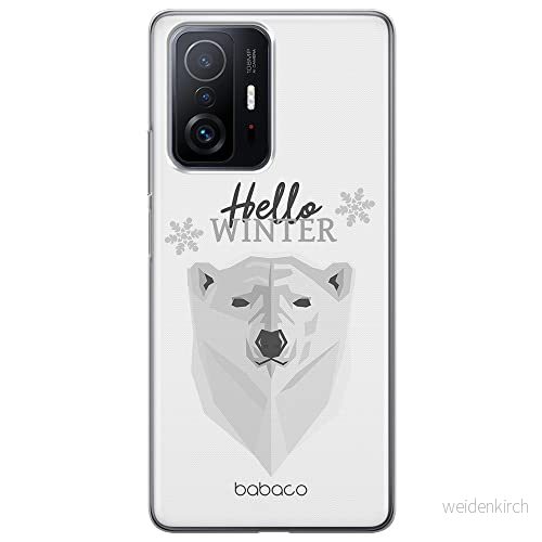 ERT GROUP mobiltelefonfodral för Xiaomi 11T 5G / PRO originalt och officiellt licensierat Babaco mönster Winter 003 anpassad till formen på mobiltelefonen, fodral tillverkad av TPU plast 5904805555381