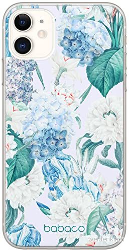 ERT GROUP mobiltelefonfodral för Iphone 11 originalt och officiellt licensierat Babaco mönster Flowers 028 optimalt anpassad till formen på mobiltelefonen, fodral tillverkad av TPU plast 5905131268358