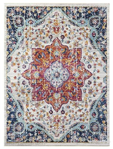 Nouristan Bara korthårig matta i orientalisk utseende, 80 x 150 cm 160x230 flerfärgad 4260648237442