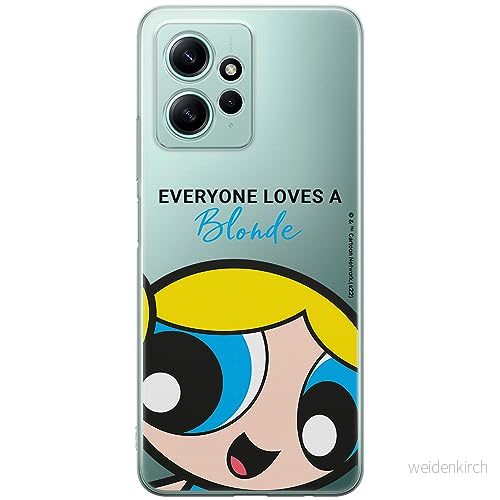ERT GROUP mobiltelefonfodral för Xiaomi REDMI NOTE 12 4G originalt och officiellt licensierat The Powerpuff Girls mönster 012 optimalt anpassad till formen på mobiltelefonen, gedeeltelijk transparant 5905511962142