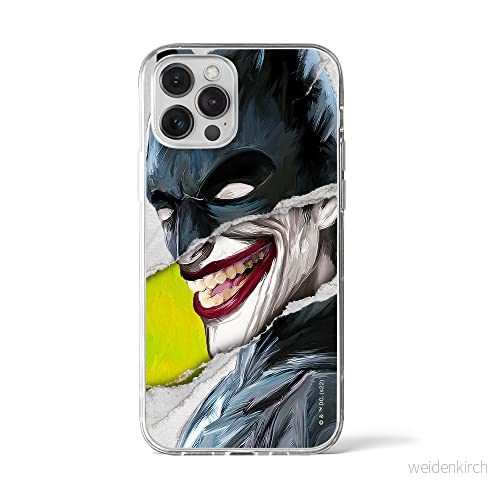 ERT GROUP mobiltelefonfodral för Iphone 12 PRO MAX originalt och officiellt licensierat DC mönster Joker 012 optimalt anpassad till formen på mobiltelefonen, fodral tillverkad av TPU plast 5905131560827