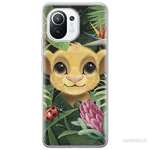 ERT GROUP mobiltelefonfodral för Xiaomi 11 originalt och officiellt licensierat Disney mönster Simba & Friends 002 optimalt anpassad till formen på mobiltelefonen, fodral tillverkad av TPU plast 5903537097503