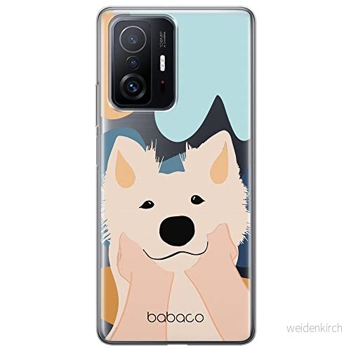 ERT GROUP mobiltelefonfodral för Xiaomi 11T 5G / PRO originalt och officiellt licensierat Babaco mönster Dogs 009 optimalt anpassad till formen på mobiltelefonen, gedeeltelijk transparant 5905131042446