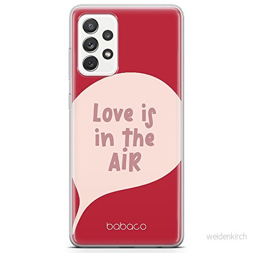 ERT GROUP mobiltelefonfodral för Samsung A72 5G originalt och officiellt licensierat Babaco mönster Love is in the air 001 anpassad till formen på mobiltelefonen, fodral tillverkad av TPU plast 5904805033117