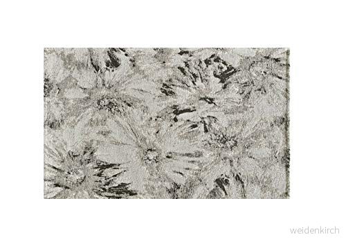 Biancheriaweb Matta Vardagsrum Velour Halkfri Dis Flower Loto Färg Silver Suardi - 115x175 cm 8056710031294