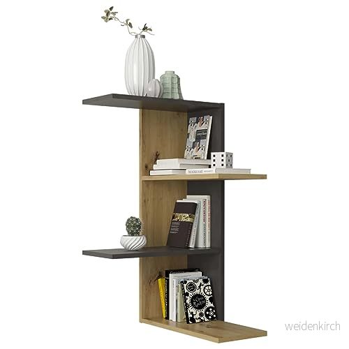 Vägghylla Markhi 44 cm Brun 4029494120762