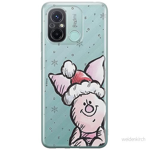 ERT GROUP mobiltelefonfodral för Xiaomi REDMI 12C/ 11A originalt och officiellt licensierat Disney mönster Winnie the Pooh & Friends 027, gedeeltelijk transparant 5905511837365