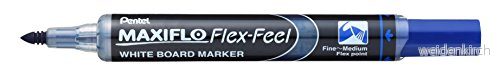 Pentel Maxiflo Flex Feel whiteboardmarkör Pack of 1 BLÅ 884851032553