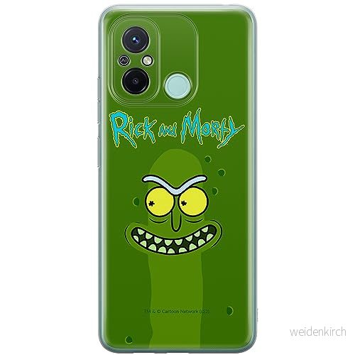 ERT GROUP mobiltelefonfodral för Xiaomi REDMI 12C/ 11A originalt och officiellt licensierat Rick and Morty mönster & 025, fodral tillverkad av TPU plast 5905511851828