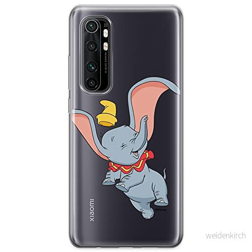 ERT GROUP mobiltelefonfodral för Xiaomi MI NOTE 10 Lite originalt och officiellt licensierat Disney mönster Dumbo 015 optimalt anpassad till formen på mobiltelefonen, gedeeltelijk transparant 5905131183606