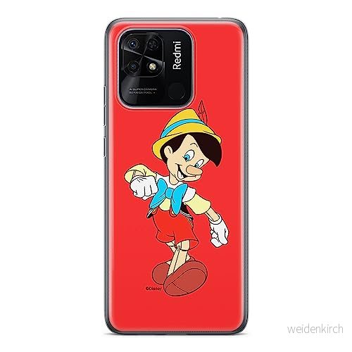 ERT GROUP mobiltelefonfodral för Xiaomi REDMI 10C originalt och officiellt licensierat Disney mönster Pinocchio 001 optimalt anpassad till formen på mobiltelefonen, fodral tillverkad av TPU plast 5905511549404