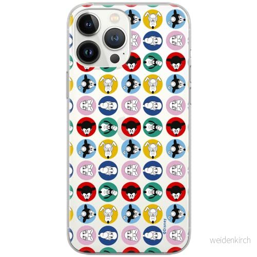 ERT GROUP mobiltelefonfodral för Huawei P30 Lite originalt och officiellt licensierat Disney mönster Mickey & Friends 002 Vit optimalt anpassad till formen på mobiltelefonen, gedeeltelijk transparant 5902980424041