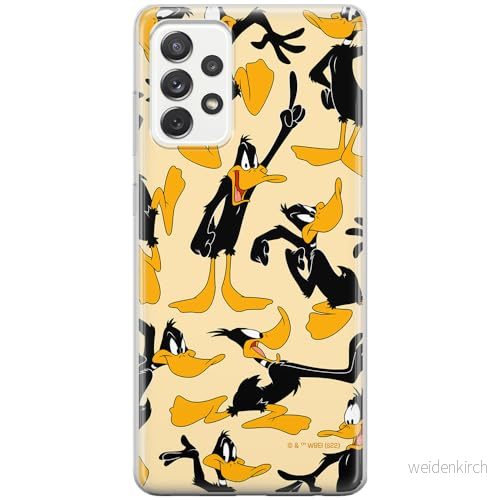 ERT GROUP mobiltelefonfodral för Samsung A73 5G originalt och officiellt licensierat Looney Tunes mönster Duffy 002 optimalt anpassad till formen på mobiltelefonen, fodral tillverkad av TPU plast 5905511662059