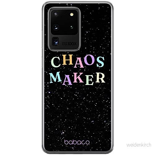 ERT GROUP Mobiltelefonskal för Samsung S20 Ultra original och officiellt licensierat Babaco mönster Chaos Maker 002 anpassad till mobiltelefonens form, TPU fodral 5903932912128