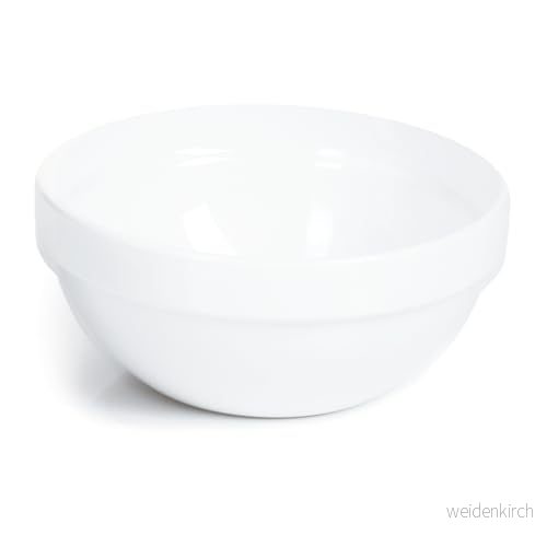APS 79028 skål FRIENDLY, skål, tillverkad av återvunnen plast (PET), Ø 23 cm, höjd 10,5 2,5 liter, vit 4004133790285