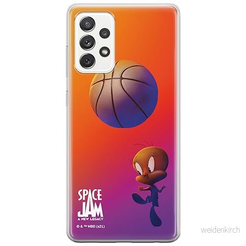 ERT GROUP mobiltelefonfodral för Samsung A52 5G / LTE 4G A52S originalt och officiellt licensierat Looney Tunes mönster Space Jam 014, fodral tillverkad av TPU plast 5905511045722