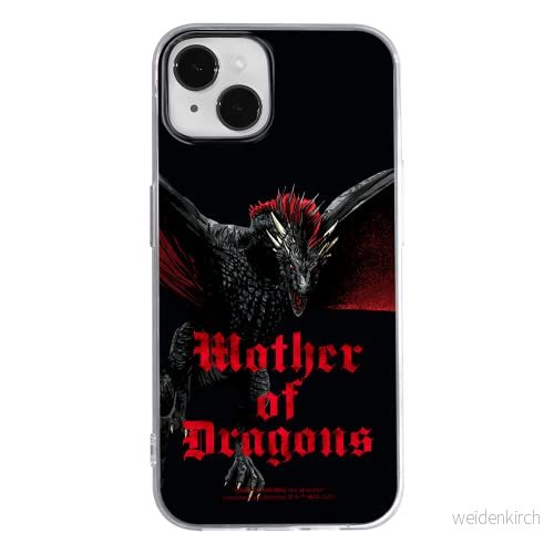 ERT GROUP mobiltelefonfodral för Apple Iphone 14 PLUS originalt och officiellt licensierat Game of Thrones mönster 002, fodral tillverkad av TPU plast 5905131899613