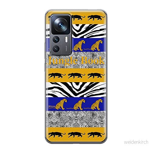 ERT GROUP mobiltelefonfodral för Xiaomi 12T/12T pro/K50 Ultra originalt och officiellt licensierat Disney mönster Jungle Book 001 anpassad till formen på mobiltelefonen, fodral tillverkad av TPU plast 5905511575052