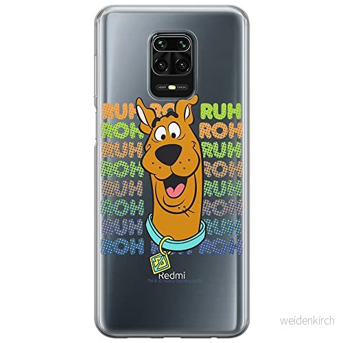 ERT GROUP mobiltelefonfodral för Xiaomi REDMI NOTE 9 PRO/ 9S originalt och officiellt licensierat Scooby Doo mönster 003 optimalt anpassad till formen på mobiltelefonen, gedeeltelijk transparant 5903040318041