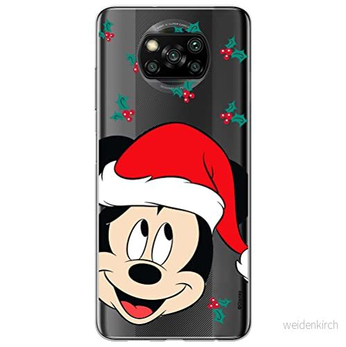 ERT GROUP mobiltelefonfodral för Xiaomi POCOPHONE X3 originalt och officiellt licensierat Disney mönster Mickey 041 optimalt anpassad till formen på mobiltelefonen, gedeeltelijk transparant 5903537121819