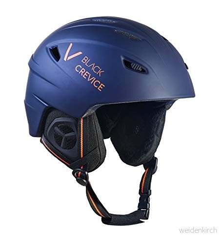 Black Crevice unisex vuxna skidhjälm rand, matt marinblå/orange, XS (5354 cm) 9120090700725