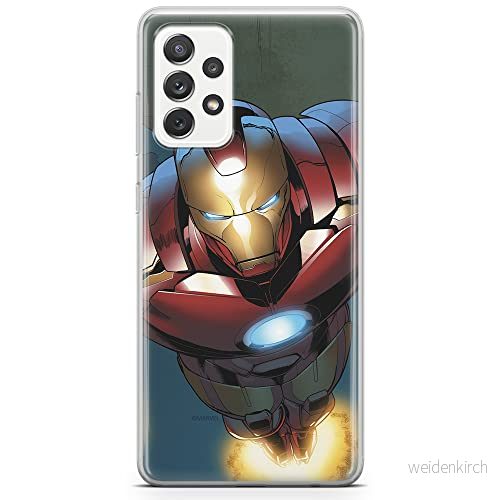 ERT GROUP mobiltelefonfodral för Samsung A73 5G originalt och officiellt licensierat Marvel mönster Iron Man 017 optimalt anpassad till formen på mobiltelefonen, fodral tillverkad av TPU plast 5904805521690