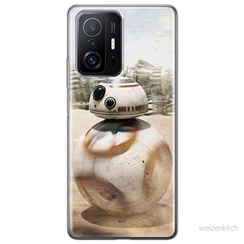 ERT GROUP mobiltelefonfodral för Xiaomi 11T 5G / PRO originalt och officiellt licensierat Star Wars mönster BB 8 001 anpassad till formen på mobiltelefonen, fodral tillverkad av TPU plast 5904805557590