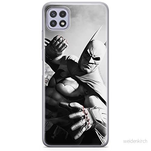ERT GROUP mobiltelefonfodral för Samsung A22 5G originalt och officiellt licensierat DC mönster Batman 019 optimalt anpassad till formen på mobiltelefonen, fodral tillverkad av TPU plast 5903932828337