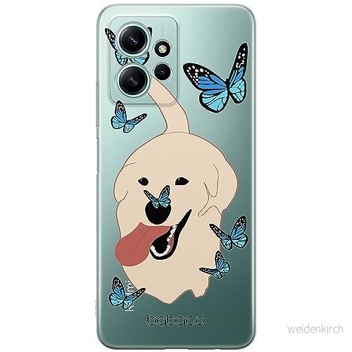 ERT GROUP mobiltelefonfodral för Xiaomi REDMI NOTE 12 4G originalt och officiellt licensierat Babaco mönster Dogs 011 optimalt anpassad till formen på mobiltelefonen, gedeeltelijk transparant 5905511946425